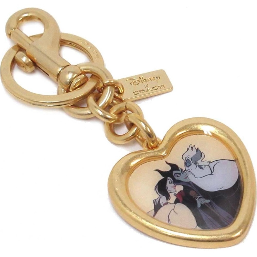 NWT COACH x Disney Villains bag charm